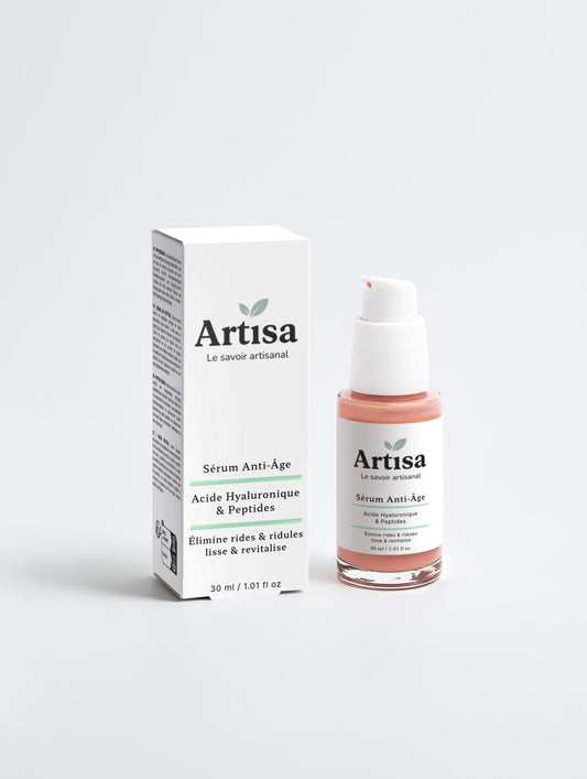 Sérum Anti-Âge – Peptides & Acide Hyaluronique